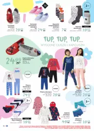 Gazetka promocyjna Carrefour - Gazetka Tyle radości dla malucha - Gazetka - ważna od 27.02 do 27.02.2021 - strona 10 - produkty: Top, Ser, Kapcie, Tenisówki, Karp, Rajstopy, Skarpetki, Szlafrok, Slipy, Dzieci, Figi, Bokserki, Piżama