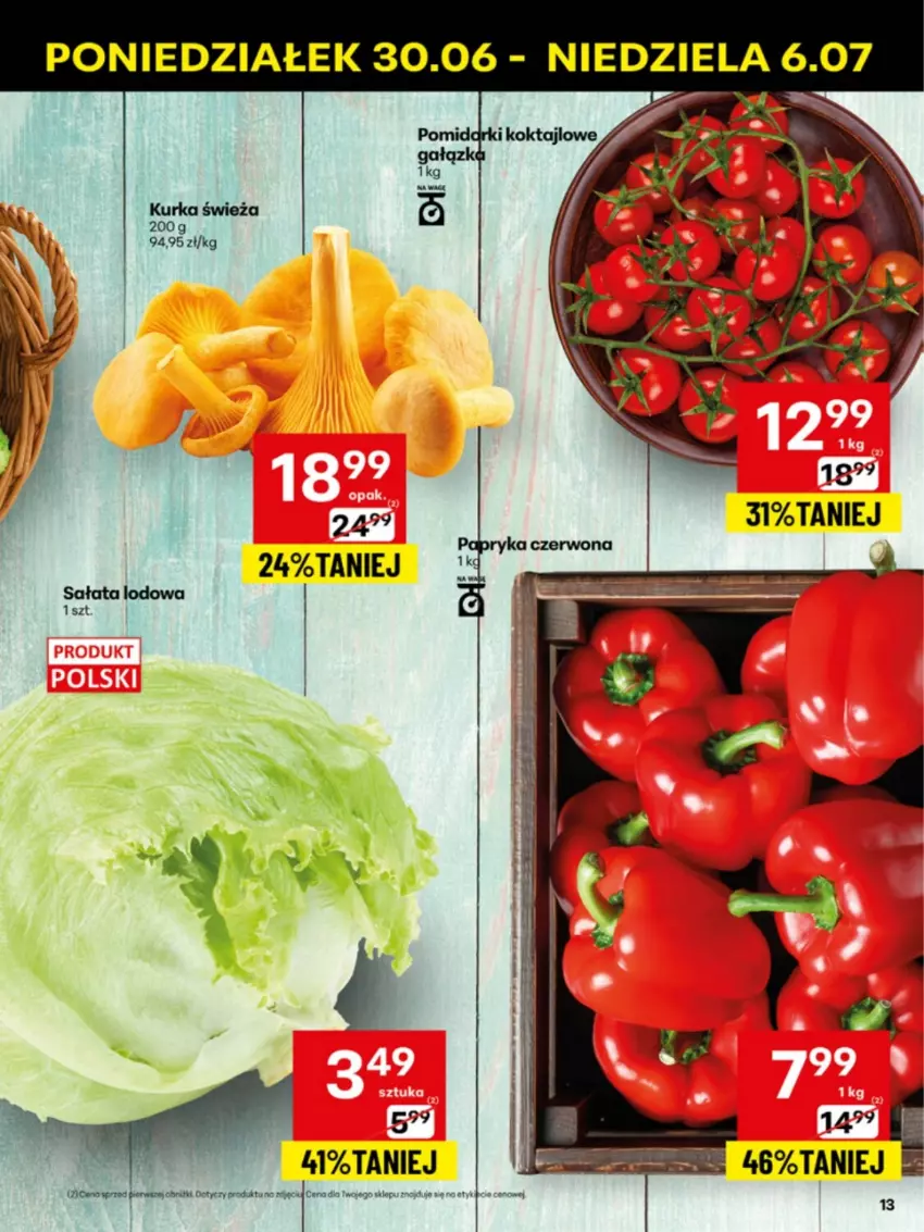 Gazetka promocyjna Delikatesy Centrum - Franczyza DC27 Poniedziałek - ważna 30.06 do 06.07.2025 - strona 13