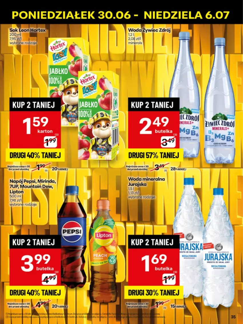 Gazetka promocyjna Delikatesy Centrum - Franczyza DC27 Poniedziałek - ważna 30.06 do 06.07.2025 - strona 35