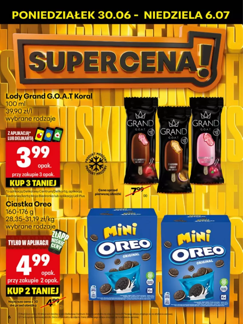 Gazetka promocyjna Delikatesy Centrum - Franczyza DC27 Poniedziałek - ważna 30.06 do 06.07.2025 - strona 6 - produkty: Gra