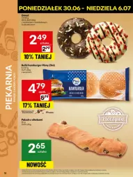 Gazetka promocyjna Delikatesy Centrum - Franczyza DC27 Poniedziałek - Gazetka - ważna od 06.07 do 06.07.2025 - strona 18 - produkty: Rum, Gra, Hamburger, Sezam, Burger, Donut