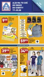 Gazetka promocyjna Aldi - Zaplanuj zakupy wcześniej - Gazetka - ważna od 20.08 do 20.08.2022 - strona 1 - produkty: Por, Słuchawki, Piórnik, Plecak, Sport, Pokrowiec