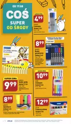 Gazetka promocyjna Aldi - Zaplanuj zakupy wcześniej - Gazetka - ważna od 20.08 do 20.08.2022 - strona 4 - produkty: Por, Papier, Marker, Flamastry, Tusz