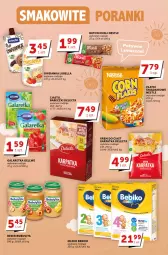Gazetka promocyjna Groszek - Gazetka - ważna od 18.04 do 18.04.2023 - strona 14 - produkty: Lubella, Ser, Mus, Gin, Bell, BoboVita, Karp, Owsianka, Bebiko, Galaretka, Baton, Danio, Bella, Deser, Delecta, Waga, Gala, Karmi, Babeczki, Mleko, Fa