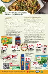 Gazetka promocyjna Groszek - Gazetka - ważna od 18.04 do 18.04.2023 - strona 2 - produkty: Kurczak, Cebula, Makaron, Sos, Ser, Sól, Rum, Kuchnia, Bulion, Czosnek, Lion, Przyprawy, Penne, Talerz, Pieprz, Camembert, Podravka, Brokuły, Natka pietruszki, Suszone pomidory, Masło, Olej, Pomidory, Groszek, Gyros, Hortex