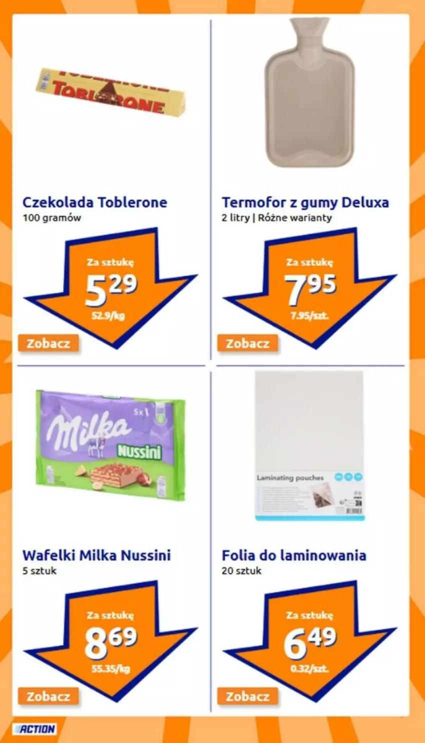 Gazetka promocyjna Action - ważna 15.01 do 21.01.2025 - strona 11 - produkty: Czekolada, Gra, Milka, Toblerone