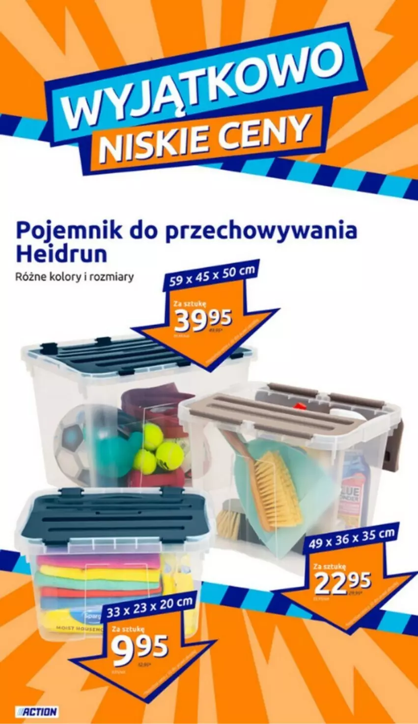 Gazetka promocyjna Action - ważna 15.01 do 21.01.2025 - strona 4 - produkty: Pojemnik, Pojemnik do przechowywania