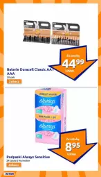 Gazetka promocyjna Action - Gazetka - ważna od 21.01 do 21.01.2025 - strona 12 - produkty: Duracell, Always, Podpaski