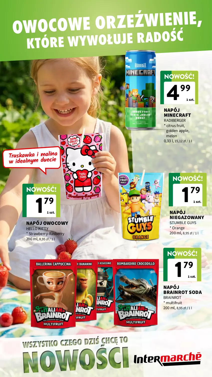 Gazetka promocyjna Intermarche - Katalog nowości - ważna 16.07 do 29.07.2026 - strona 3 - produkty: Melon, Minecraft, Napój, Napój niegazowany