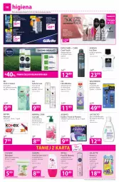 Gazetka promocyjna Hebe - Gazetka - Gazetka - ważna od 23.02 do 23.02.2022 - strona 10 - produkty: Gillette Venus, Nivea Men, Mus, BIC, Lactacyd, Rexona, Stek, Adidas, Woda po goleniu, Tampony, Dove, Fusion, Venus, Szynka, Cleanic, Płatki kosmetyczne, Always, Gillette, Maszynka, Maszynka do golenia, Wkładki, Woda, Mach3, Antyperspirant, Nivea