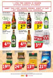 Gazetka promocyjna Prim Market - Gazetka - ważna od 24.07 do 24.07.2024 - strona 14 - produkty: Piwa, Piwo, Kawa rozpuszczalna, Kawa mielona, Kawa, Tyskie, Prima, Jacobs