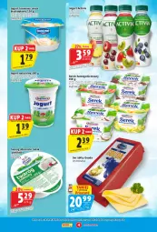 Gazetka promocyjna Prim Market - Gazetka - ważna od 24.07 do 24.07.2024 - strona 4 - produkty: Jogurt naturalny, Ser, Danone, Twaróg, Piątnica, Jogurt, Activia, Serek homogenizowany, Serek, Gouda