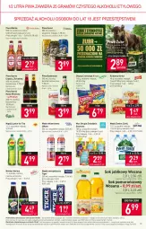 Gazetka promocyjna Stokrotka - Market - Gazetka - ważna od 27.09 do 27.09.2023 - strona 18 - produkty: Piwa, Piwo, Sok pomarańczowy, Dawtona, Warzywa, Sok, Ser, Por, Mus, Gra, Napój energetyczny, Ice tea, Chipsy, Kawa, Warka, Sok jabłkowy, Tiger, Lipton, Crunchips, Owoce, Wosana, Woda, Artur, Karmi, Napój, Krakersy, Mięso, Nektar, Kozel, Hortex