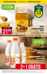 Gazetka promocyjna Stokrotka - Market - Gazetka - ważna od 27.09 do 27.09.2023 - strona 7 - produkty: Warzywa, Por, Gra, Farm Milk, Miód, Owoce, Mięso, Mleko, Fa