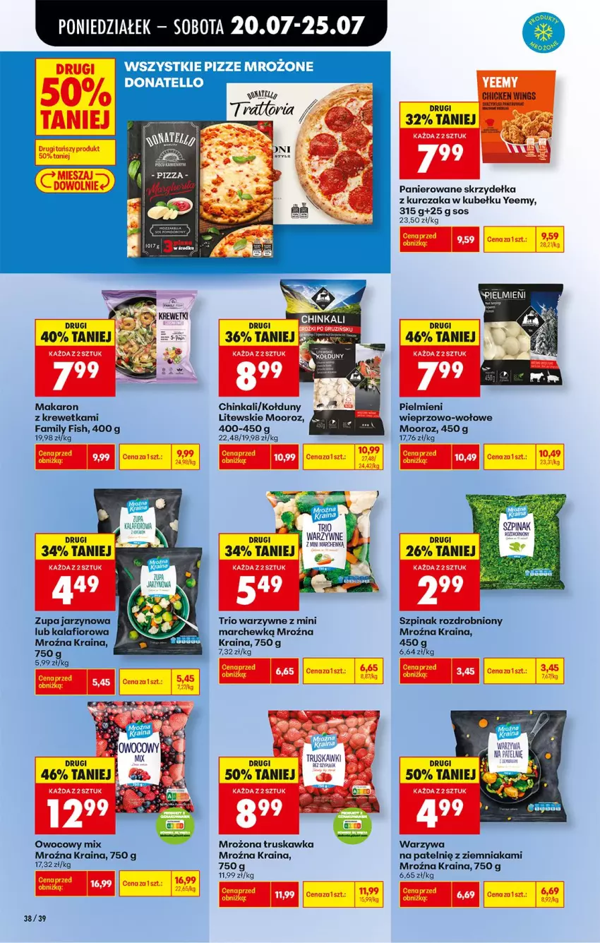 Gazetka promocyjna Biedronka - Od Poniedziałku - ważna 20.07 do 25.07.2026 - strona 48 - produkty: Fa, Inka, Kurczak, Makaron, Skrzydełka z kurczaka, Sos, Szpinak, Warzywa