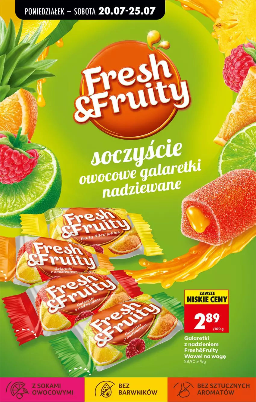 Gazetka promocyjna Biedronka - Od Poniedziałku - ważna 20.07 do 25.07.2026 - strona 58 - produkty: Gala, Galaretki, Wawel