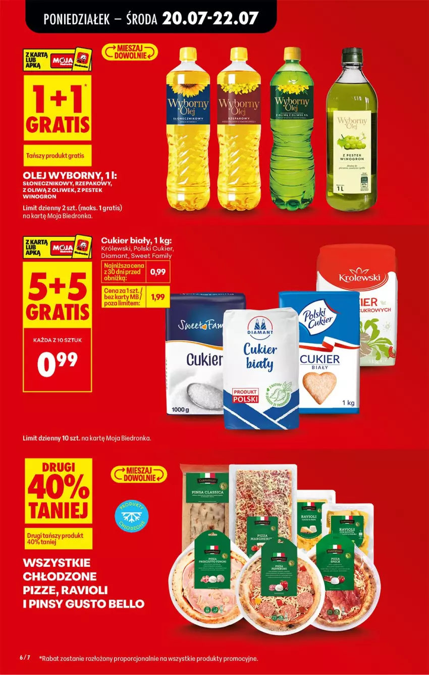 Gazetka promocyjna Biedronka - Od Poniedziałku - ważna 20.07 do 25.07.2026 - strona 8 - produkty: Bell, Cukier, Fa, Gra, Królewski, Olej, Por, Wino