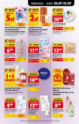 Gazetka promocyjna Biedronka - Od Poniedziałku - Gazetka - ważna od 25.07 do 25.07.2026 - strona 71 - produkty: Krem nawilżający, Ser, Por, Gra, Eveline, Krem do rąk, Płyn micelarny, Balsam do ciała, Mleczko do ciała, Krem uniwersalny, Tera, Fusion, Mleczko, Tołpa, Płatki kosmetyczne, Garnier, Be Be, Lirene, Brugi, Nivea, Fa