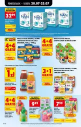 Gazetka promocyjna Biedronka - Od Poniedziałku - Gazetka - ważna od 25.07 do 25.07.2026 - strona 76 - produkty: HiPP, Sok, Ser, Por, Mus, Gerber, BoboVita, O nas, Tran, Dada, NAN Optipro, Kubuś, Deser, Karmi, Nektar, Mleko