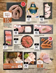 Gazetka promocyjna Bi1 - MegaPaki - Gazetka - ważna od 31.01 do 31.01.2023 - strona 8 - produkty: Kurczak, Mięso mielone, Mięso mielone z łopatki wieprzowej, Pasztet, Tusz, Szynka, Schab wieprzowy, Szponder wołowy, Kotlet, Kiełbasa biała, Szynka delikatesowa, Kiełbasa, Mięso, Podudzie z kurczaka