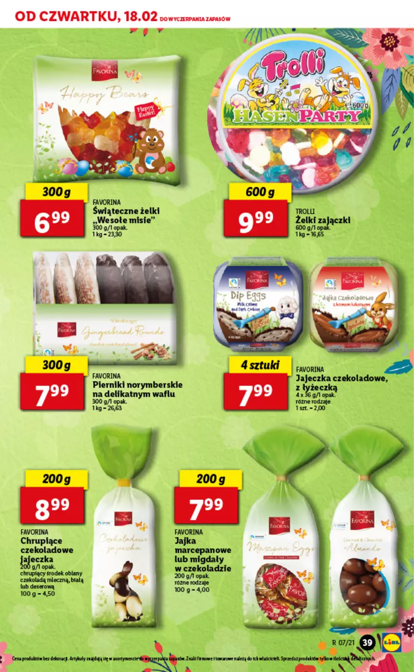 Gazetka promocyjna Lidl - GAZETKA - ważna 18.02 do 20.02.2021 - strona 39 - produkty: Fa