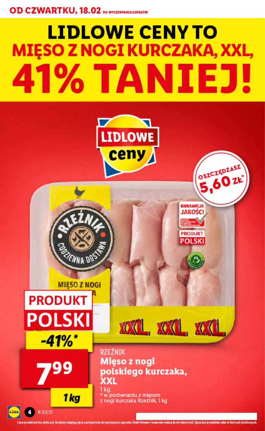 Gazetka promocyjna Lidl - GAZETKA - ważna 18.02 do 20.02.2021 - strona 4 - produkty: Kurczak, Mięso, Nokia