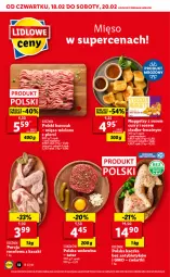 Gazetka promocyjna Lidl - GAZETKA - Gazetka - ważna od 20.02 do 20.02.2021 - strona 12 - produkty: Kurczak, Sos, Kaczka, Mięso