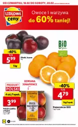 Gazetka promocyjna Lidl - GAZETKA - Gazetka - ważna od 20.02 do 20.02.2021 - strona 6 - produkty: BIC, Pomarańcze, Jabłka