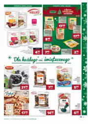 Gazetka promocyjna Carrefour - Gazetka Carrefour - Gazetka - ważna od 12.12 do 12.12.2021 - strona 9 - produkty: Mak mielony, Orzechy włoskie, Gra, Migdały, Stek, Daktyle, Mieszanka kompotowa, Rodzynki, Figi, Helio, Bakalland