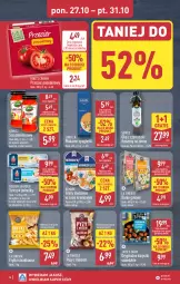 Gazetka promocyjna Aldi - Pełna oferta - Gazetka - ważna od 01.11 do 01.11.2025 - strona 14 - produkty: Lubella, Makaron, Sos, Gin, Gra, Olej z czarnuszki, Bell, Sos pomidorowy, Golden Seafood, Spaghetti, Tuńczyk, King’s Crown, Bella, Frytki, Olej, Klopsiki, Danie gotowe, Fa