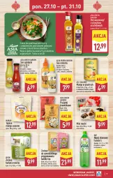 Gazetka promocyjna Aldi - Pełna oferta - Gazetka - ważna od 01.11 do 01.11.2025 - strona 19 - produkty: All Seasons, Sos, Gin, Olej sezamowy, Mango suszone, Sezam, Syrop, Wasa, Herbata, Mango, Napój, Olej, Kokos, Imbir, Fa