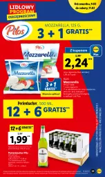 Gazetka promocyjna Lidl - GAZETKA - Gazetka - ważna od 11.02 do 11.02.2023 - strona 25 - produkty: Mozzarella, NBA, Gra, Pilos