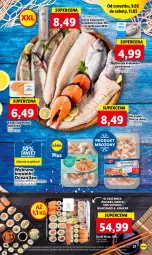 Gazetka promocyjna Lidl - GAZETKA - Gazetka - ważna od 11.02 do 11.02.2023 - strona 39 - produkty: Polędwica, Sos, Amol, Zupa, Sos sojowy, Sushi, Krewetki, Dorsz, Wasa, Imbir
