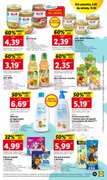 Gazetka promocyjna Lidl - GAZETKA - Gazetka - ważna od 11.02 do 11.02.2023 - strona 57 - produkty: Płyn do kąpieli, HiPP, Sok, Mus, Mleczko, Szampon, Kula do kąpieli, Dzieci, Kubuś