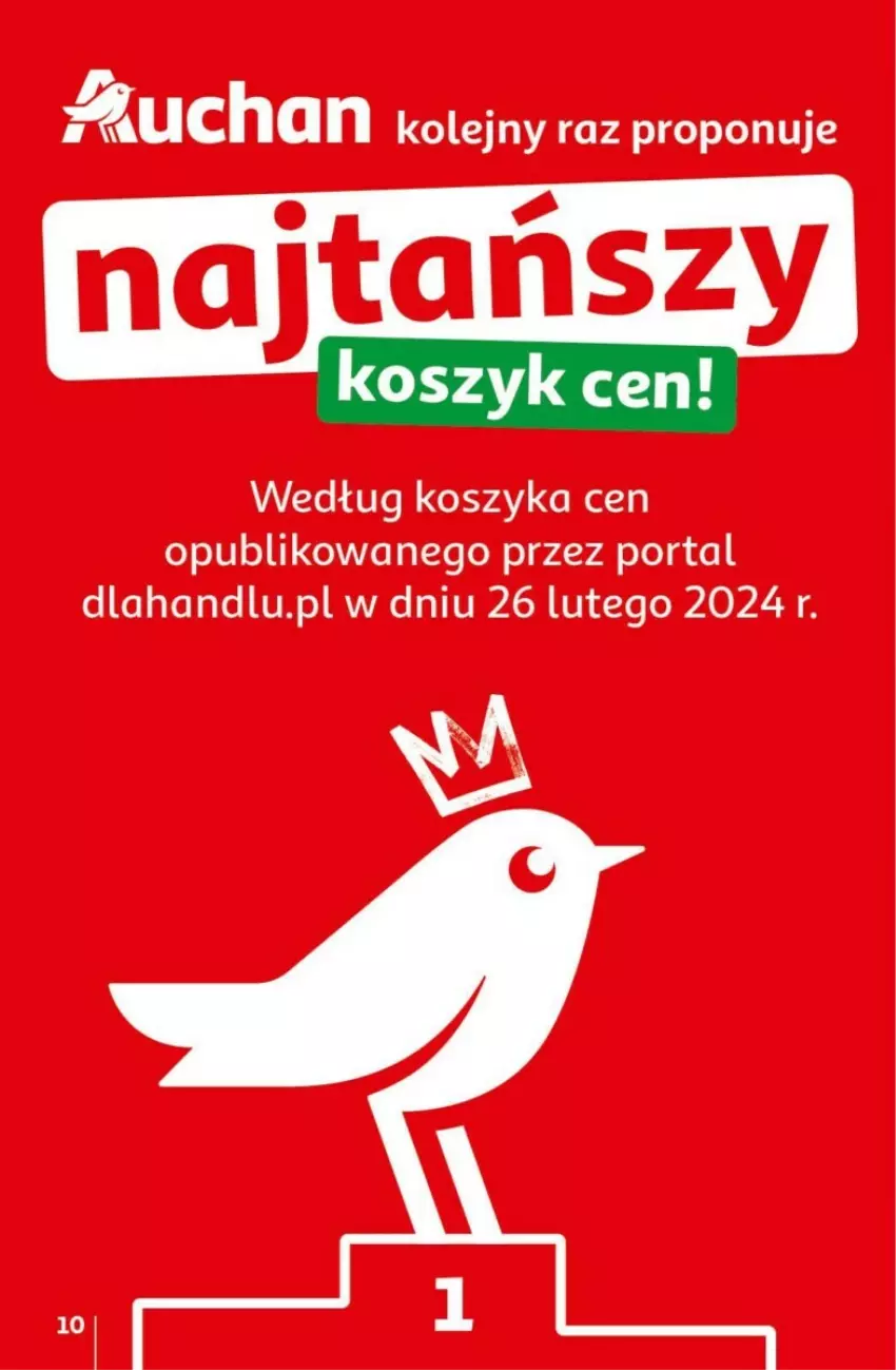 Gazetka promocyjna Auchan - ważna 18.04 do 24.04.2024 - strona 2 - produkty: Kosz, Olej, Por, Portal