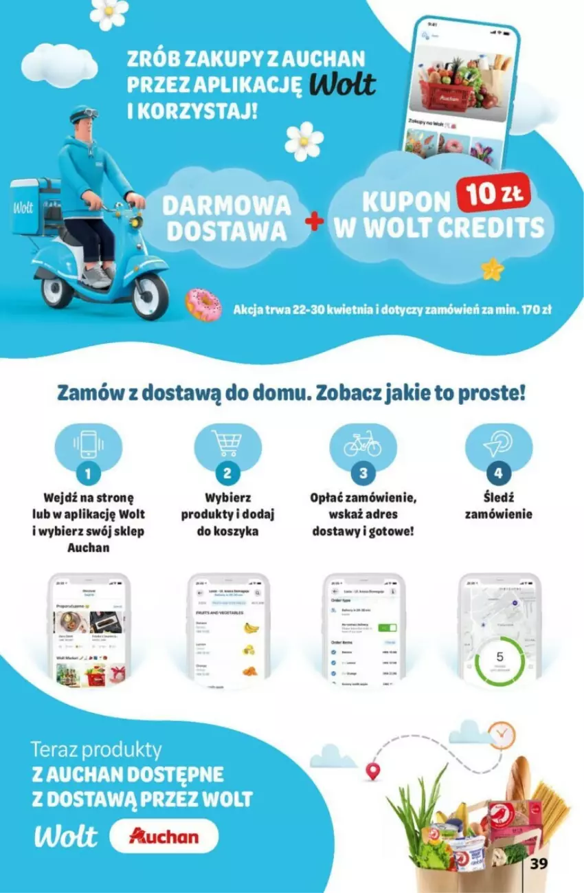 Gazetka promocyjna Auchan - ważna 18.04 do 24.04.2024 - strona 33 - produkty: Dres, Kosz