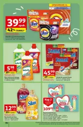 Gazetka promocyjna Auchan - Gazetka - ważna od 24.04 do 24.04.2024 - strona 28 - produkty: Ludwik, Pampers, Majtki, Proszek do prania, Perfum, Vizir, Silan, Płyn do płukania, Somat, Pieluchomajtki, Zmywarki