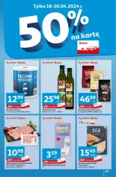 Gazetka promocyjna Auchan - Gazetka - ważna od 24.04 do 24.04.2024 - strona 3 - produkty: Ser, Gin, BIC, Papier, Kawa ziarnista, Cars, Kawa, Schab wieprzowy, Ręcznik, Kotlet, Mleko, Oliwa