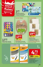 Gazetka promocyjna Auchan - Gazetka - ważna od 24.04 do 24.04.2024 - strona 40 - produkty: Por, Zestaw pędzli, Długopis, Tusz, Paleta, Obraz, Olej, Fa