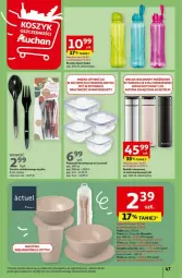 Gazetka promocyjna Auchan - Gazetka - ważna od 24.04 do 24.04.2024 - strona 42 - produkty: Por, Miseczka, Pojemnik, Talerz, Sport, Bateria, Kubek, Miska, Fa