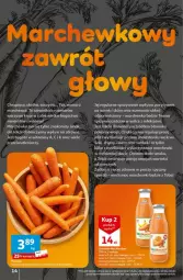 Gazetka promocyjna Auchan - Gazetka - ważna od 24.04 do 24.04.2024 - strona 6 - produkty: Marchewka, Sok, Por, Chipsy, Zdrowie, Danio