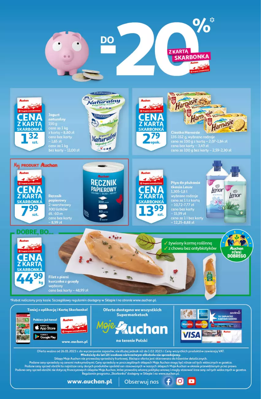 Gazetka promocyjna Auchan - Gazetka Rewelacyjne Marki Auchan Moje Auchan - ważna 26.01 do 01.02.2023 - strona 4
