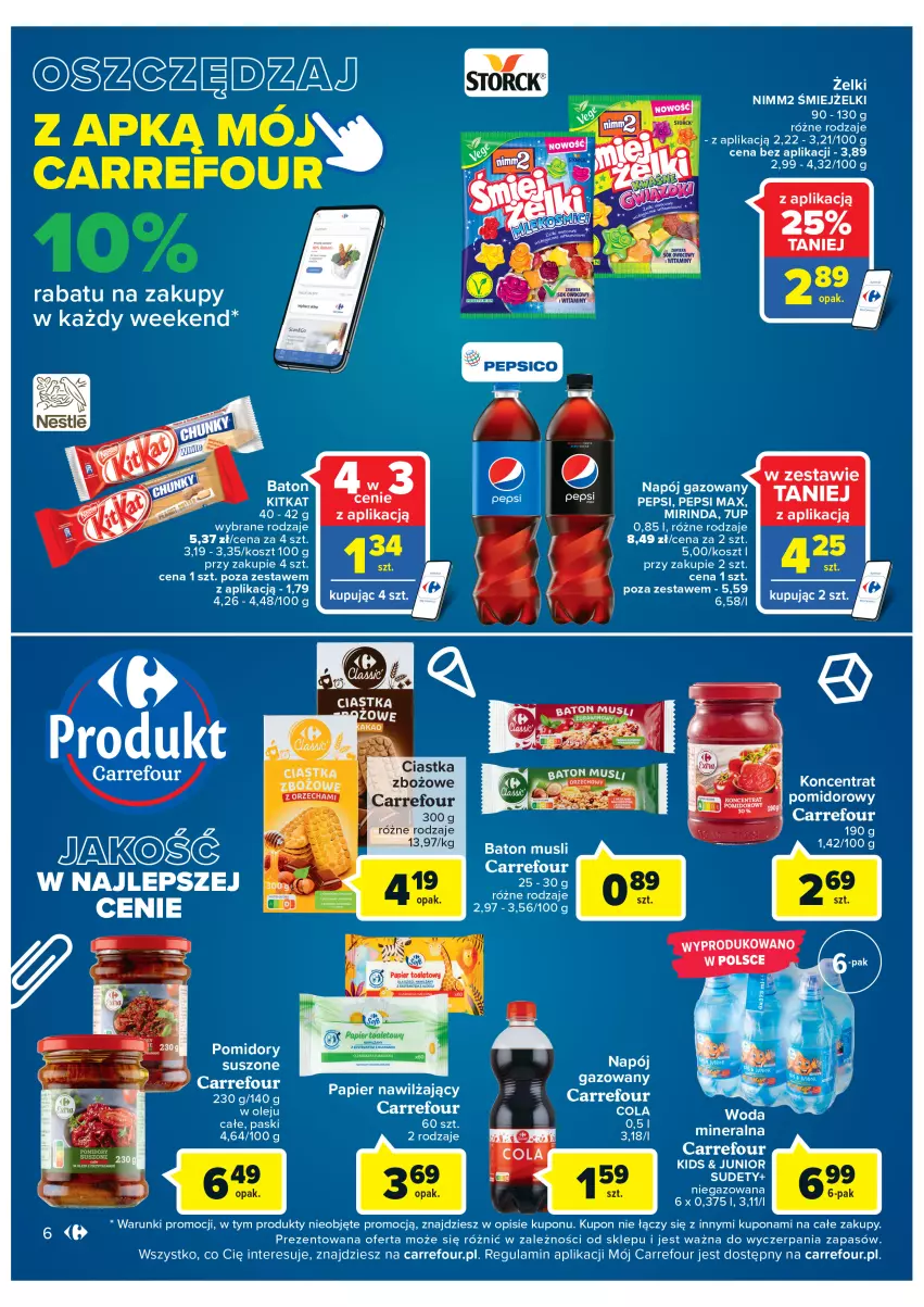 Gazetka promocyjna Carrefour - Gazetka Market Inowrocław - ważna 16.08 do 28.08.2022 - strona 6 - produkty: Ciastka, Papier, Papier toaletowy