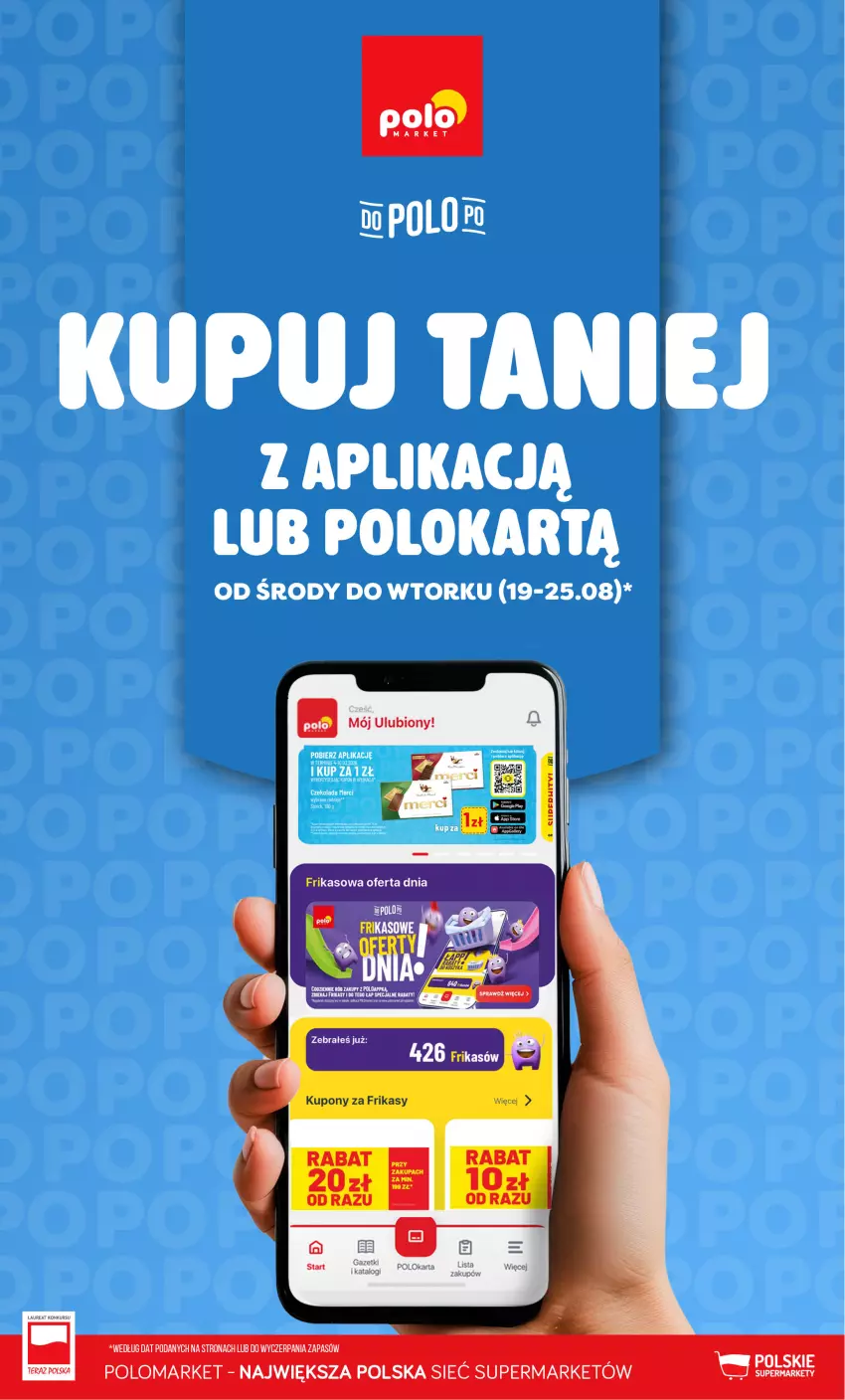 Gazetka promocyjna PoloMarket - Katalog Kupuj taniej z POLOappką - ważna 19.08 do 25.08.2026 - strona 1 - produkty: Laur