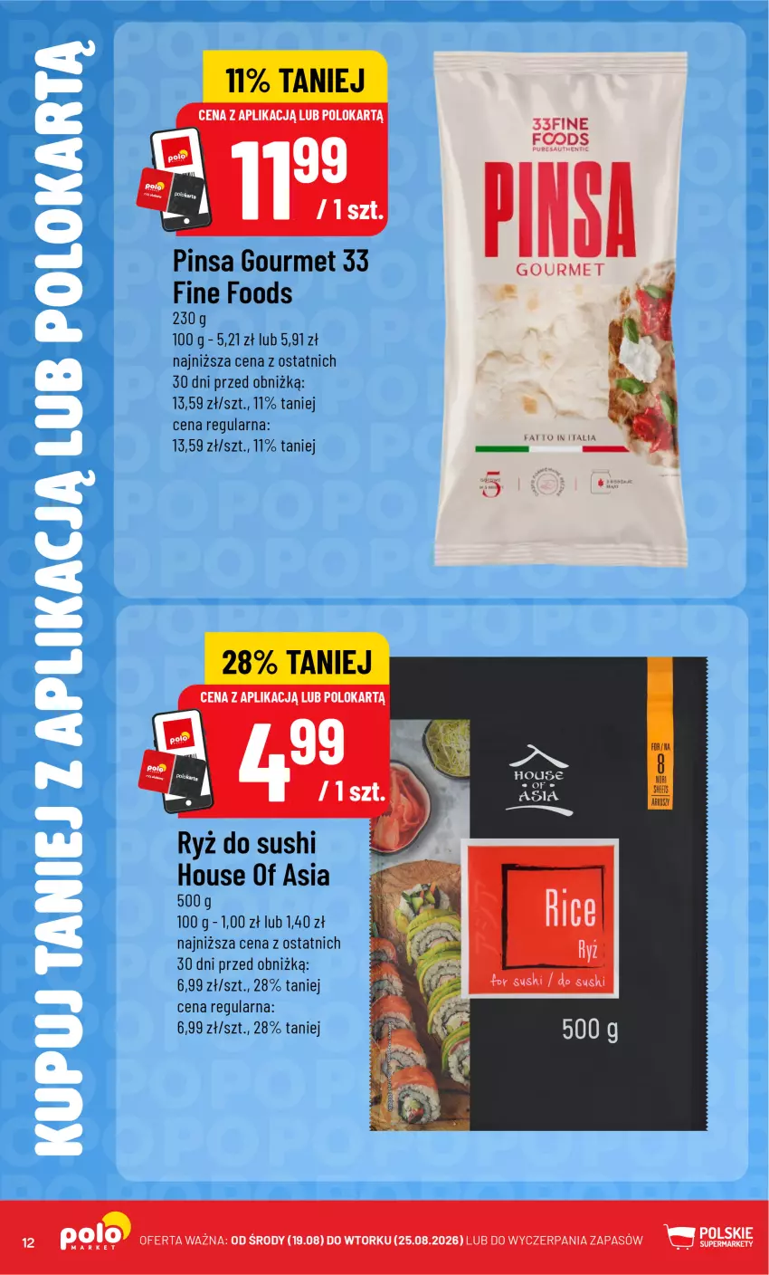 Gazetka promocyjna PoloMarket - Katalog Kupuj taniej z POLOappką - ważna 19.08 do 25.08.2026 - strona 12 - produkty: Fa, Sushi