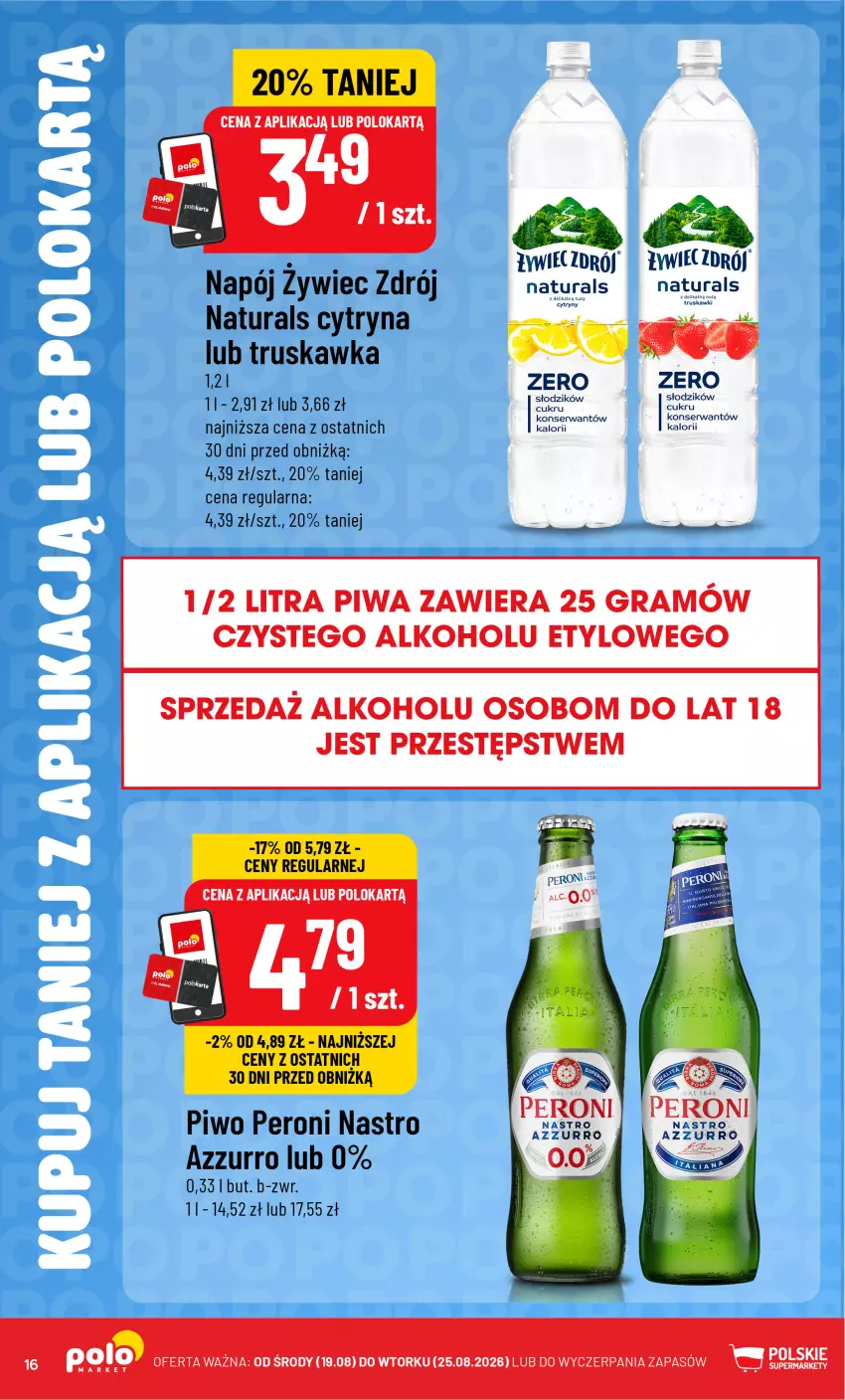 Gazetka promocyjna PoloMarket - Katalog Kupuj taniej z POLOappką - ważna 19.08 do 25.08.2026 - strona 16 - produkty: Gra, Napój, Piwa, Piwo