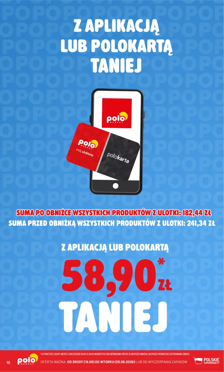 Gazetka promocyjna PoloMarket - Katalog Kupuj taniej z POLOappką - ważna 19.08 do 25.08.2026 - strona 18