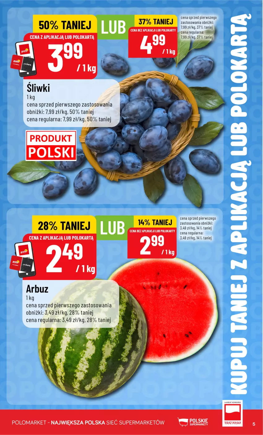 Gazetka promocyjna PoloMarket - Katalog Kupuj taniej z POLOappką - ważna 19.08 do 25.08.2026 - strona 5 - produkty: Laur, Tera