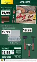 Gazetka promocyjna Lidl - GAZETKA - Gazetka - ważna od 27.08 do 27.08.2023 - strona 36 - produkty: Kosz, Młotek, Szczypce, Młot, Poziomica, Control