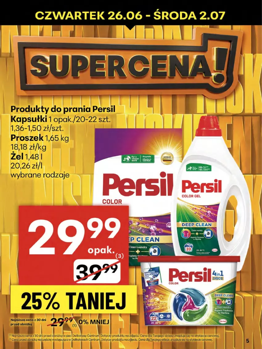 Gazetka promocyjna Delikatesy Centrum - Franczyza DC26 Czwartek - ważna 26.06 do 02.07.2025 - strona 5 - produkty: Por